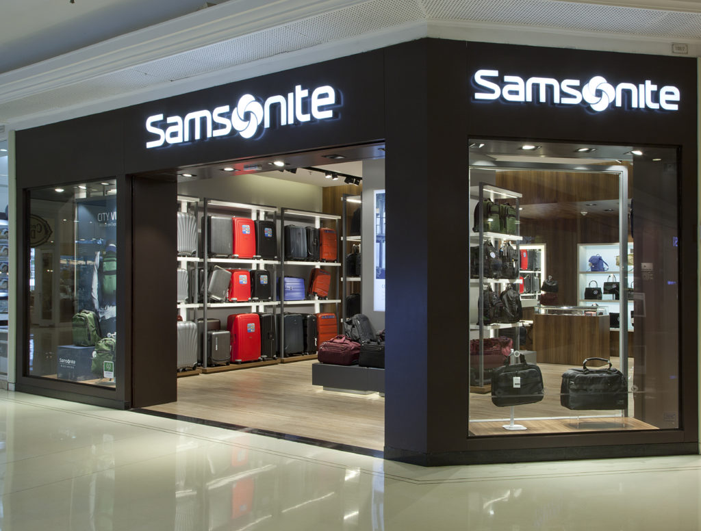 samsonite shopping higienopolis